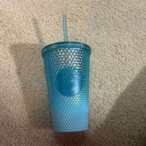 Light blue ombré studded cup